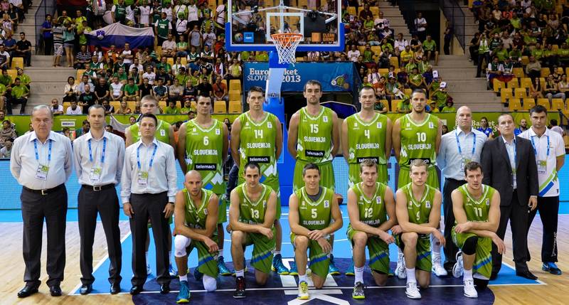 Basketball team slovenia Luka Doncic